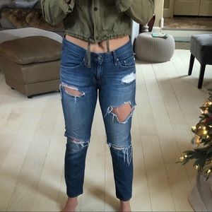 AG “The Ex Boyfriend Slim, slouchy slim” jeans